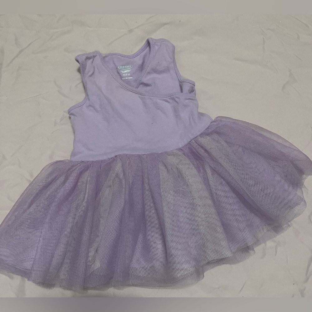 Old Navy Lavender Tulle Ballet Dress for Kids